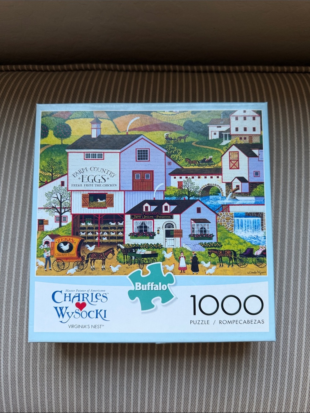 1000-Piece Farm Country Puzzle - Charles Wysocki